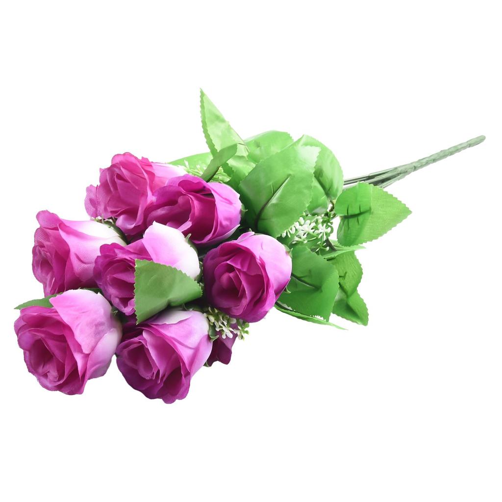 Exquisite 10 Head Silk Fake Flowers for Home and Party Decoration