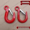 Сверхмощный крюк с проушиной и предохранительной защелкой, крюк для подъема арматуры, грузоподъемность 5000-7000 фунтов