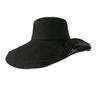 Vinyl sunscreen hat oversized brim women's summer cover full face foldable sunshade outdoor versatile bucket hat