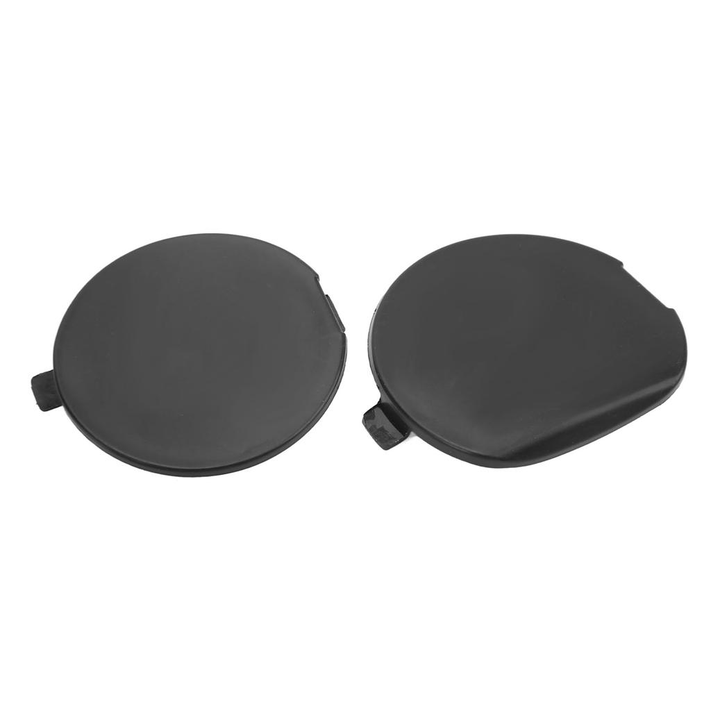 Front Rear Bumper Tow Hook Cover BHN1 50 EL1 BB Black Towing Eye Hook Cap Replacement for Mazda 3