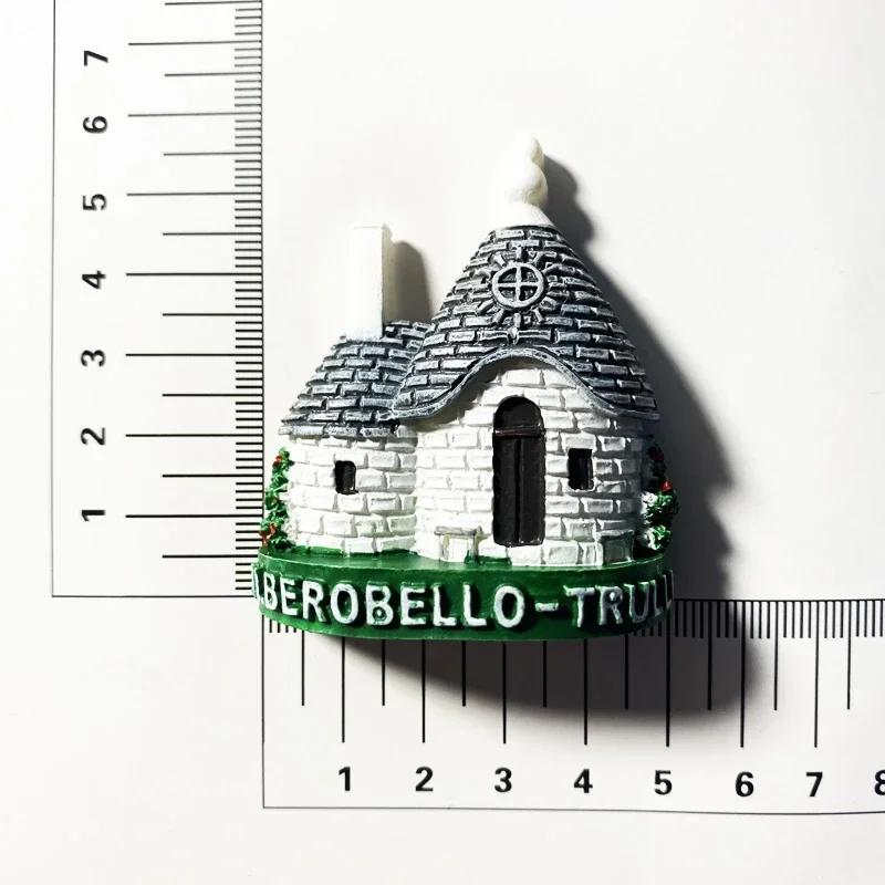 Италия Венеция Магниты на холодильник Итальянская Таормина Рим Флоренция Альберобелло Трулли Лев Туризм Холодильник Магнитные наклейки Декор