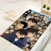 1Pc Detective Conan Mystery Rug, Office Carpet Indoor Outdoor Doormat, Non-Slip, Comfortable, Living, Christmas Halloween,  Xmas Gift L160