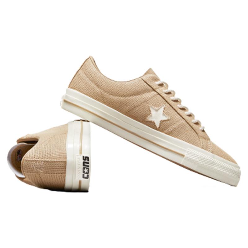 Converse One Star Pro Мясные пельмени Нескользящие и легкие низкие кеды Унисекс Коричневые