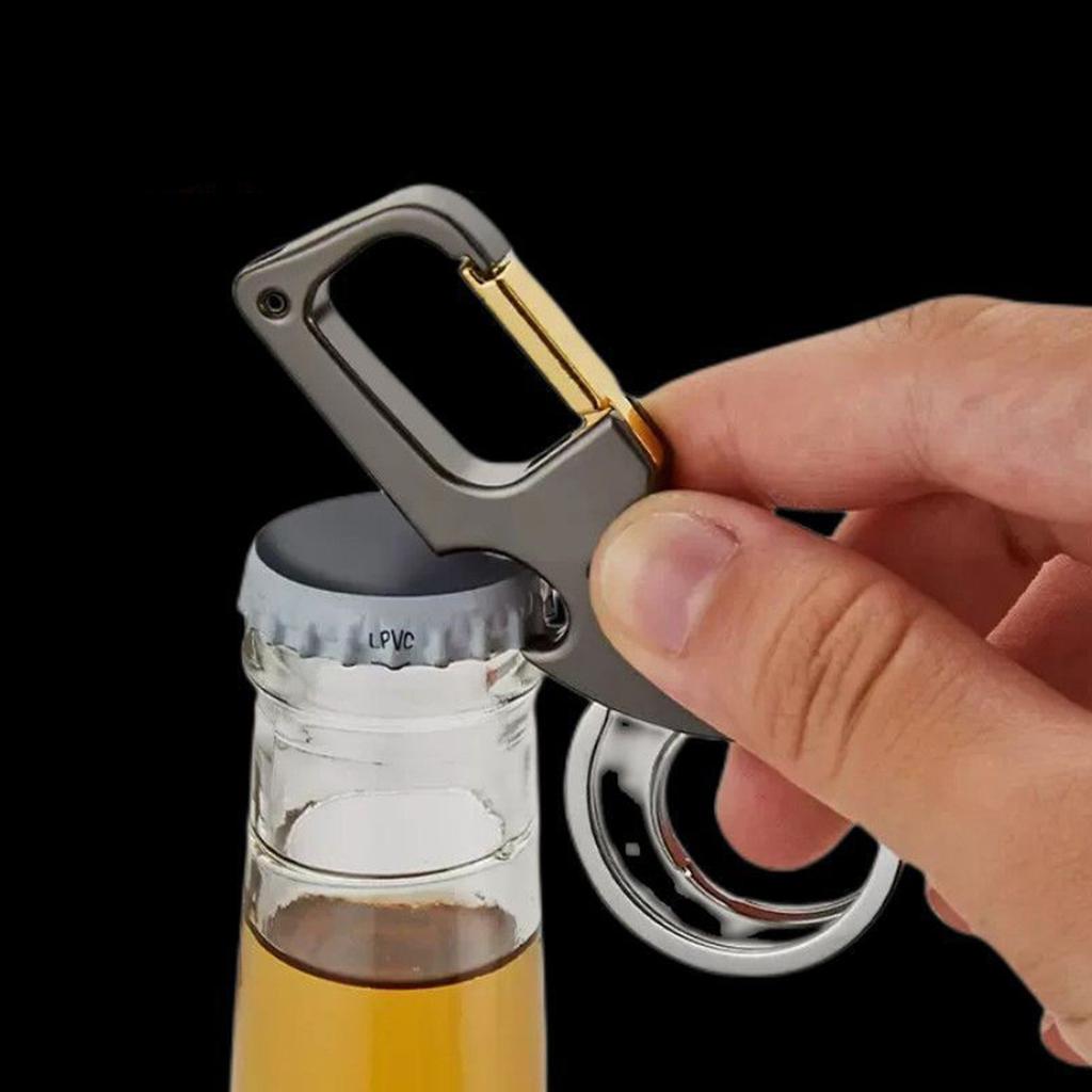 Многофункциональный и практичный брелок для ключей из сплава с небольшим ножом для разборки кронштейна экспресс-доставки