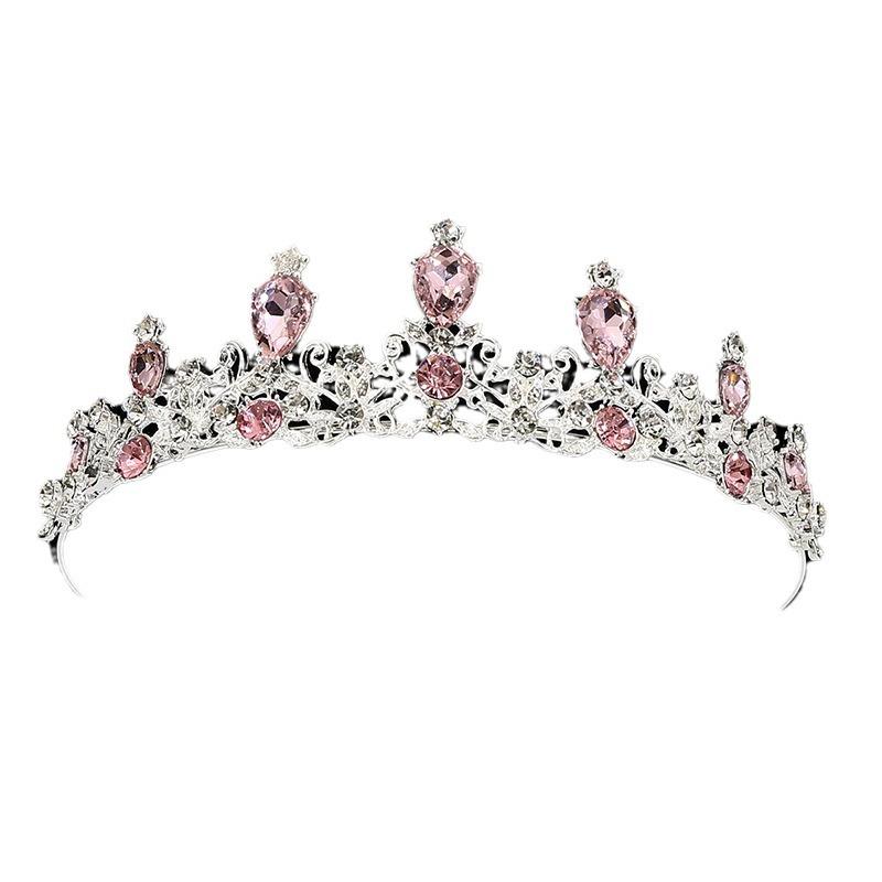 Bridal Jewelry Children's Hairband Headband Alloy Birthday Party Crown Flowers Dress Up Hair Accessories Princess Crown