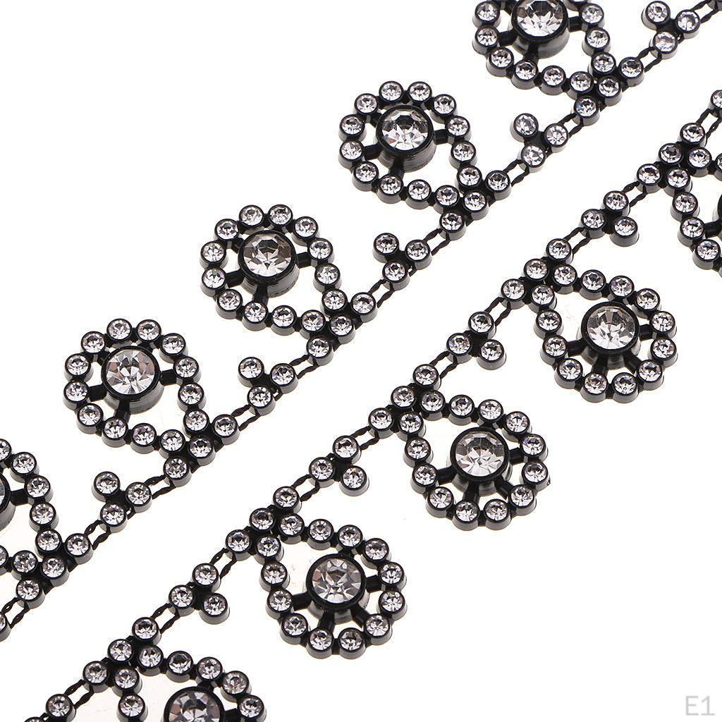 1 ярд хрустальные стразы, ленты, бусины, цепочка, аппликация, швейное ремесло