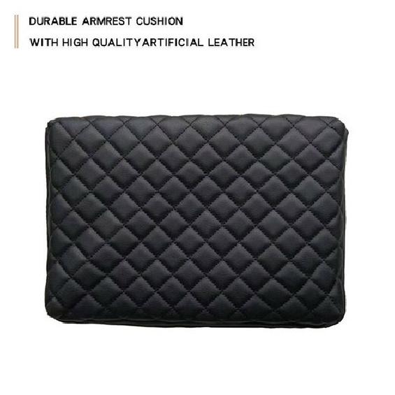 Luxury PU Leather Car Interior Center Armrest Box Cover For F150 2009 2010 2011