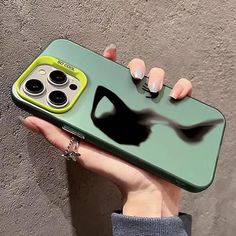 Art Hug Sexy Silhouettes Phone Case For iPhone 15 13 12 11 14 Pro Max Mini XR XS 7 8 Plus SE Plating Matte Lens Protection Cover