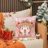 Аниме Cardcaptor Sakura Мультяшная Наволочка Печатная Наволочка Гостиная Диван Подушка Чехол Спальня Декор Комнаты