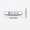 AAAQH1 1/2Pcs Metal Car Interior Seat Dashboard Emblem Sticker M logo for BMW M Performance E90 F30 G20 X3 X5 X7 Tuning Styling Badge