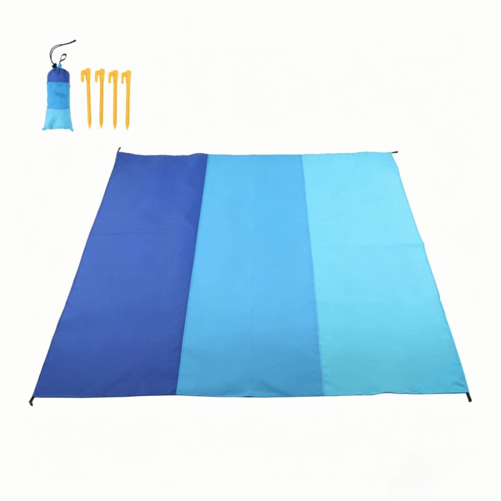 Polyester Fabric Beach Blanket Sandproof Waterproof Outdoor Mat Camping Blanket Beach Trips