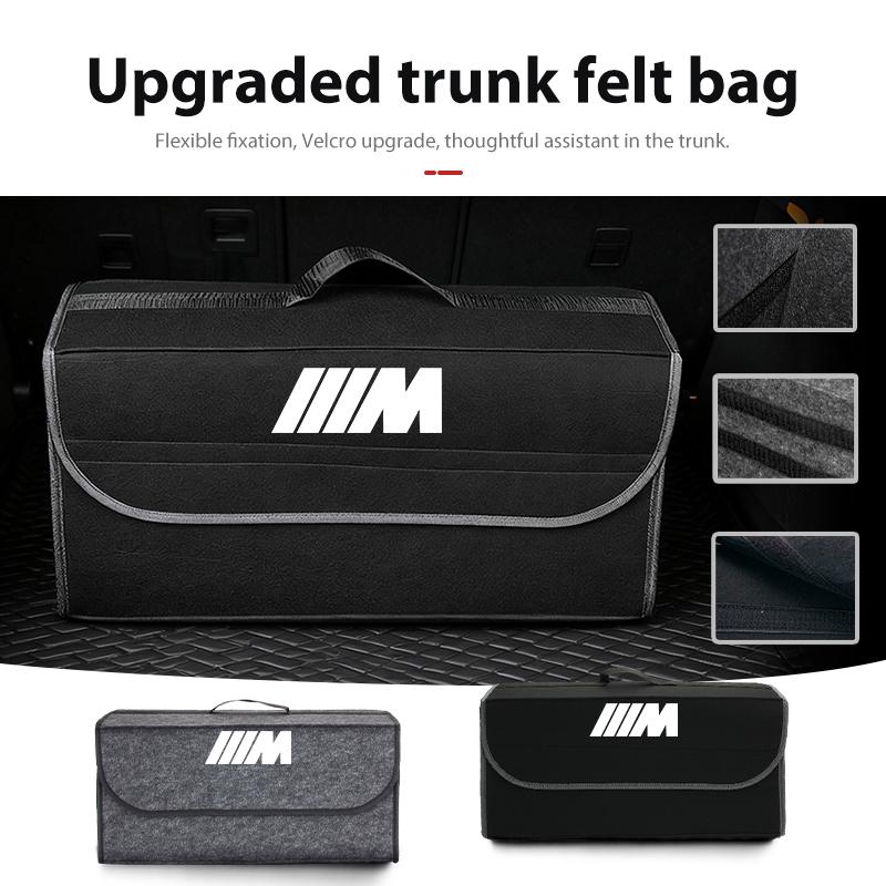 FA8Car Trunk Travel Portable Organizer Box Folding Storage Bag For BMW 1 3 5 7 Series M F01 F20 F10 F13 E52 E53 E60 E93