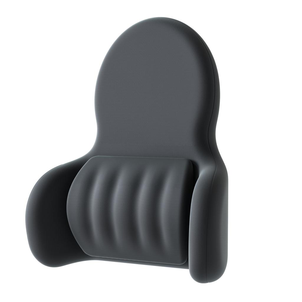Ergonomic Memory Foam Car Waist Pillow 3D Lumbar Support for Universal Car Seat Vehicle Lumbar Relief Support Cushion Protector