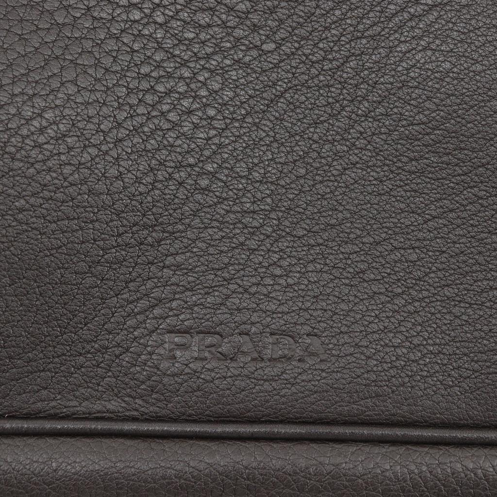 Prada Сумка-мессенджер Сумка на плечо Коричневая телячья кожа мужская Б/у