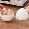 Microwave Egg Cooker - Compact, Easy-to-Use Kitchen Gadget for Soft To Hard Boiled Eggs, Dishwasher Safe, Saving Time, Egg Shape