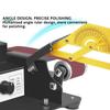 24В-8.5А 250Вт DIY Полировально-шлифовальная машина 30-240мм Многофункциональный шлифовальный станок Мини-электроленточный шлифовальный станок