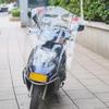Electric Motorcycle Windproof Transparent PVC Windshield for Rain and Cold Protection