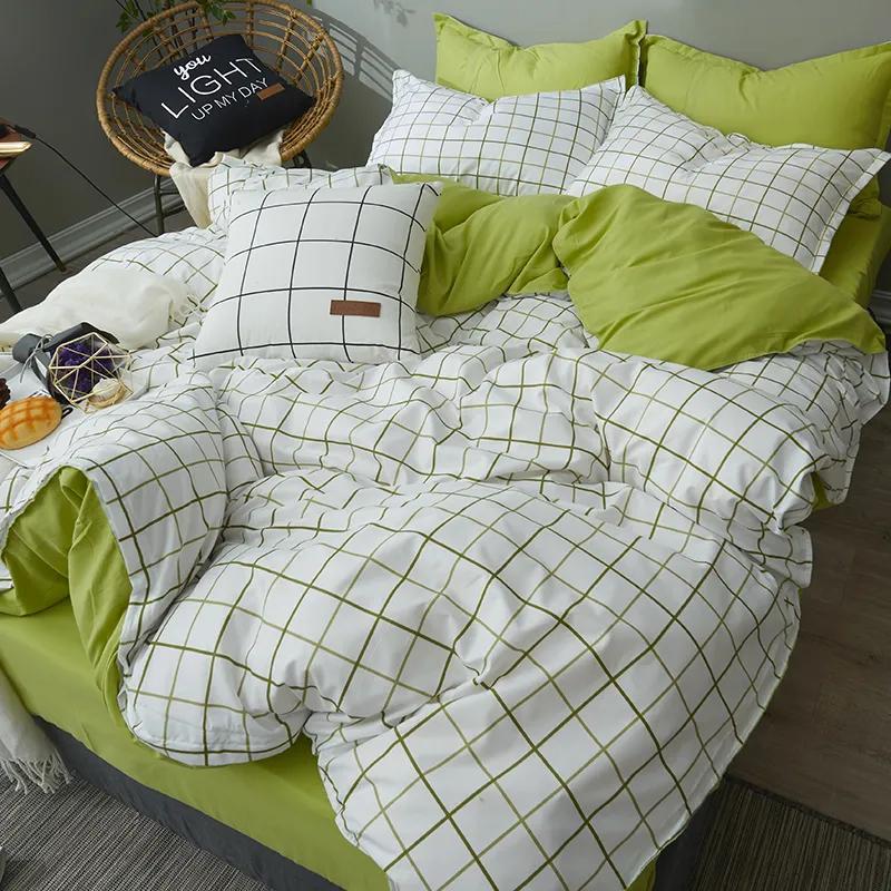 Мягкий пододеяльник, простыня, наволочка, комплект постельного белья с рисунком Love Hear