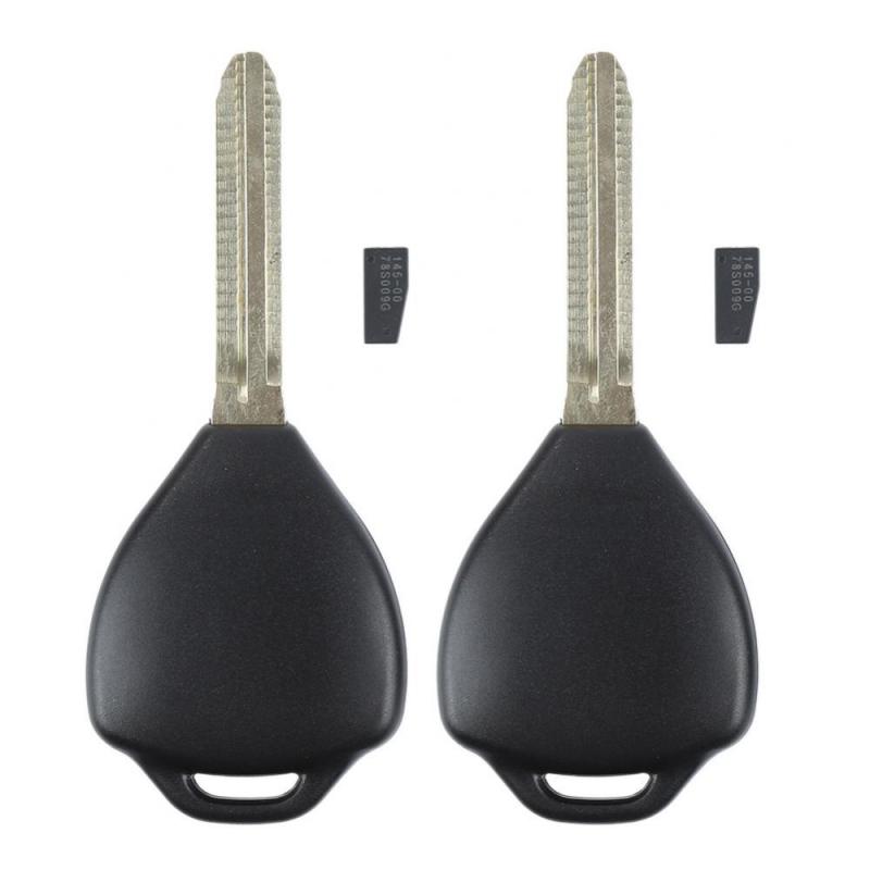 2 шт. 3 кнопки автомобильный дистанционный ключ оболочка брелок для Toyota Camry Corolla Avalon Venza 2007 2008 2009 2010 2011 2012 ключ чехол TOY43