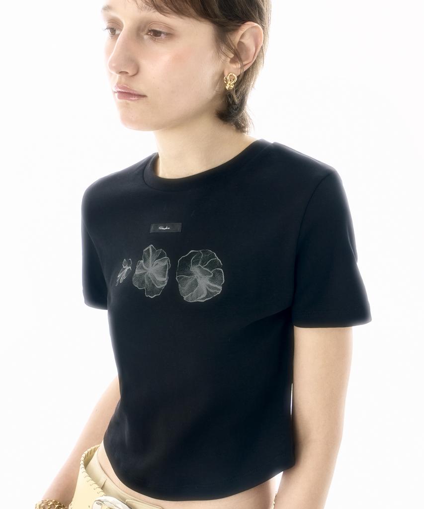 TMAKER Flower Series T-Shirt Bk