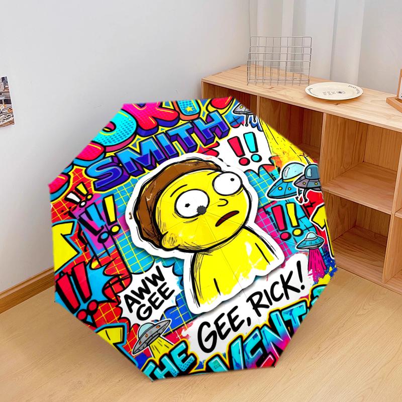 Morty,automatic folding umbrella,portable and foldable design,8 ribs,a Christmas or birthday gift.,Gifts,fashion,rainy days,umbrellas,folding umbrella