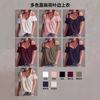 2026 European and American foreign trade Amazon spring and summer women's cross-border new products cotton and linen lotus leaf collar casual su