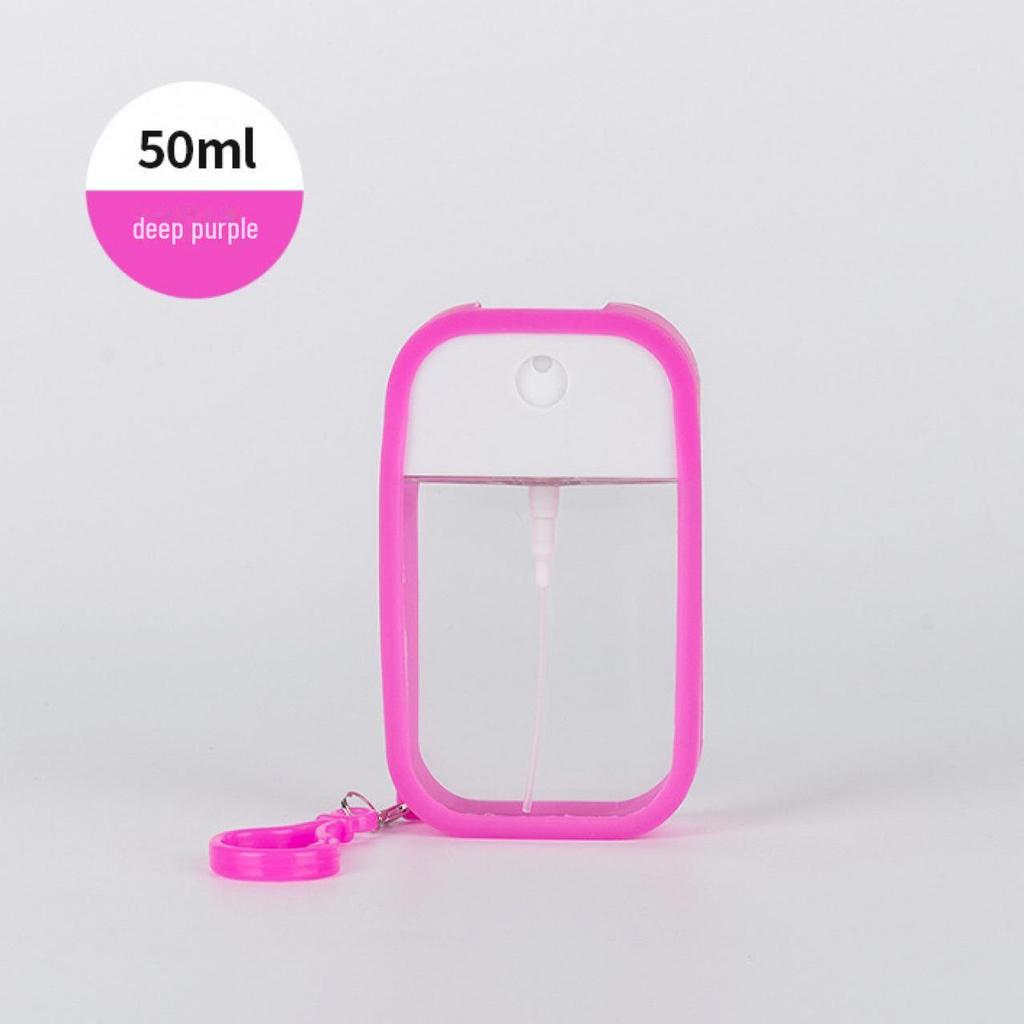 Portable Travel Silicone Hook Perfume & Toner Spray Bottle
