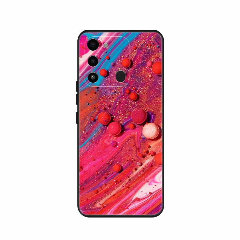 Роскошный Чехол Для Tecno Spark 8C Мягкий Силикон ТПУ Задняя Крышка Телефона Для Tecno Spark 8C 8 C Spark8C Funda Мультяшный KG5k Бампер Coque