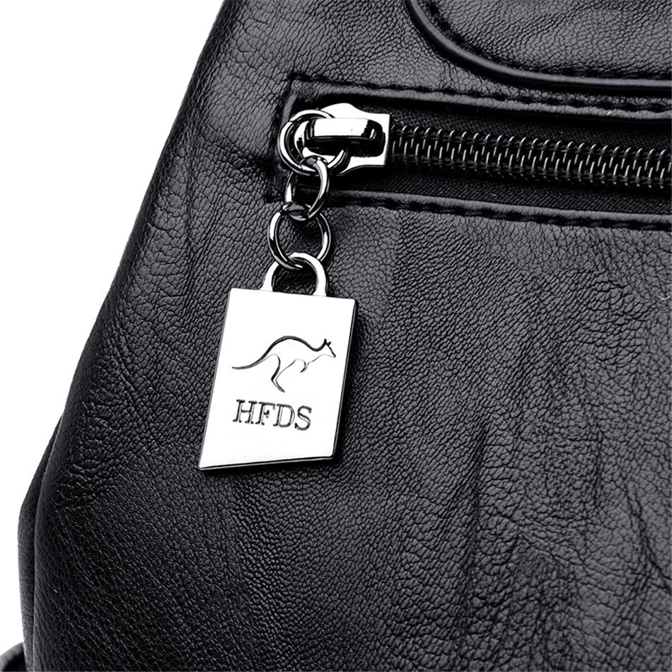 Рюкзак роскошный женский рюкзак мягкие кожаные рюкзаки для девочек-подростков женские школьные сумки через плечо для женщин 2025