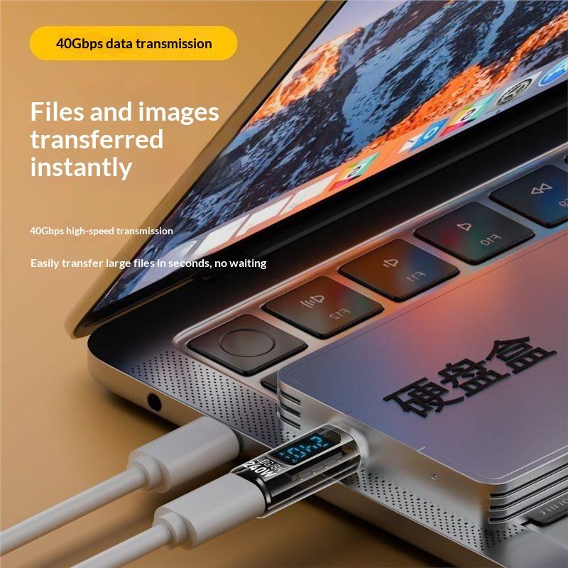 240 В USB-C Измеритель мощности Тестер Светодиодный Цифровой Дисплей Напряжение Ток Мощность Детектор Тип C Штекер на Розетку Для Телефона