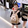 Crayon Shin Chan Capybara Pattern Kids Backpack Breathable Schoolbag Cute Gift