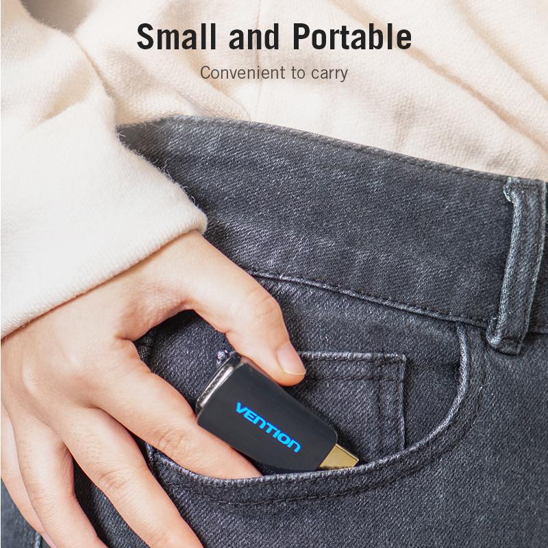 Vention Адаптер HDMI-VGA HDMI-папа-VGA Felame HD 1080P Аудиокабель-конвертер с разъемом 3,5 для PS4 Портативный ПК Проектор