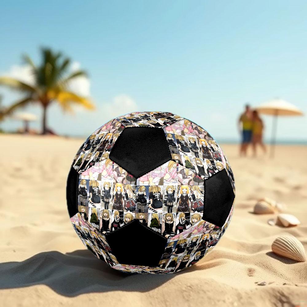1pc Death Note Soccer Ball Size 5 Indoor Soccer Ball Fashion Colorful Backyard Game - Great For Sports Fans Gift HE9