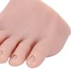 Left/Right Nail Art Training Foot Soft Silicone Fake Foot Model  For Nail Art Training