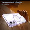 For  Magnetic Wireless Charging Phone Case For For Samsung Galaxy S25 Edge S25Edge 5G Shockproof Clear Back Cover Coque