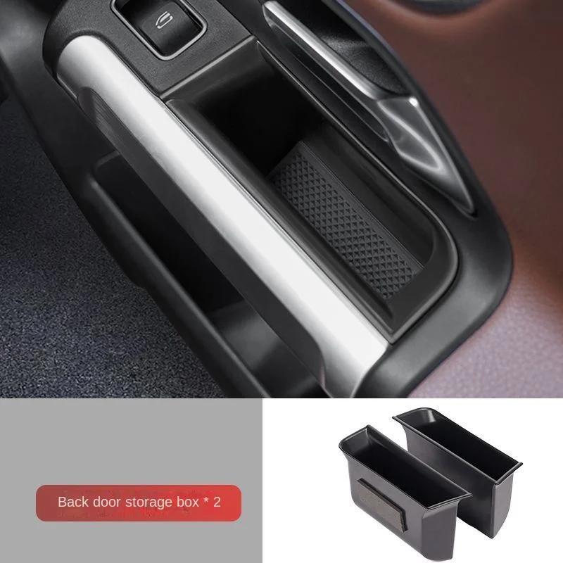 Для Mercedes-Benz GLB220 GLB180 200 EQB 2020 2024 2024 Дверная передняя и задняя ручка Ящик для хранения подлокотника центрального управления Автомобильное хранение