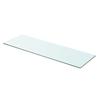 VidaXL Shelf Panel Transparent Glass 80 X 25 Cm