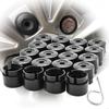 M76E Wheel Bolt Caps with Cap Puller Tool for 2003-2020 Nut Cover Auto Accessory