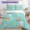 3pcs The Little Prince Bedding Set Duvet Cover Closure Includes 1 Duvet Cover & 2 Pillowcases, Soft and Comfortable for All Seasons.