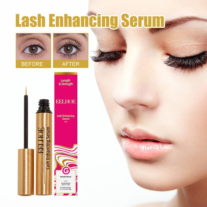 Fast Eyelash Growth Serum Natural Eyelash Enhancer Longer Fuller Thicker Curling Lash Treatment Eye Care Products Makeup