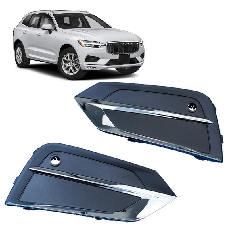 1 Pair Car Front Bumper Grille Auto Accessory 31449213 31694539 31425187 for XC60 MK2 Fog Lamp Bezel Grille  Replacement