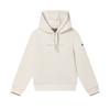 Lifestyle White Casual Versatile Knitted Hoodie Women Hoodies F61W443201F-IV