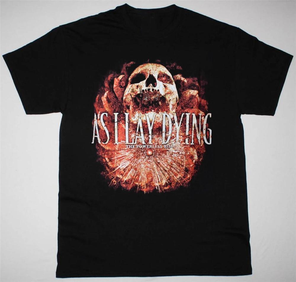 Коллекция As I Lay Dying Подарок для фаната Футболка с коротким рукавом от S до 5XL Унисекс Футболка