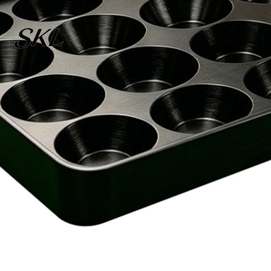 Heavy Duty Pool Ball Tray Billiard for 16 Balls, 3D Printed Anti-roll Holder, Snooker Carrying Storage Tray, Table Accessories