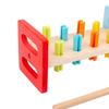 Wooden Hammering Pounding Toys Early Educational Playsets Pile Driving Platform Color Cognitive