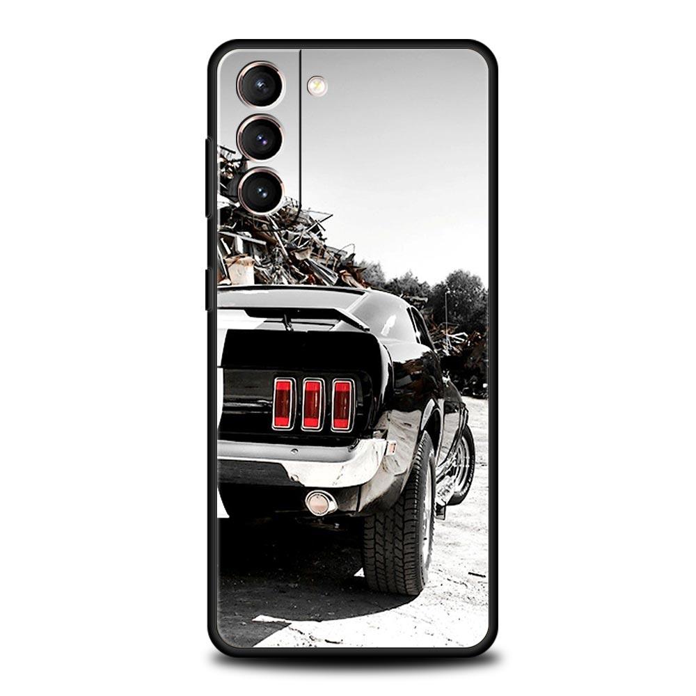 Классический Винтажный Старый Ретро Автомобиль Чехол для Телефона Для Samsung Galaxy S24 S23 S22 S20 Ultra S21 FE 5G S10 S9 Plus S10E S8 Мягкий Чехол