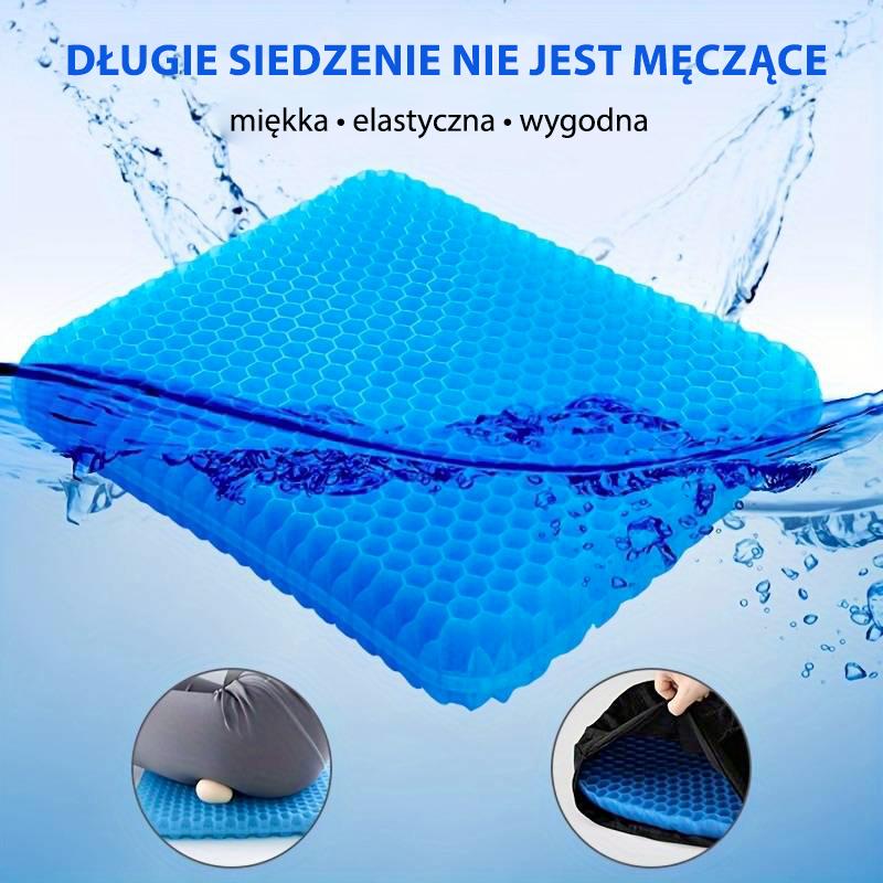 Comfy Gel Chair Cushion With Cover