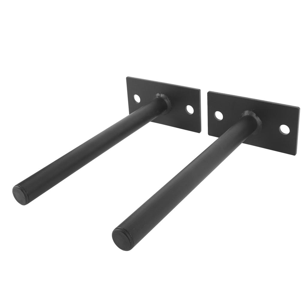 2pcs Wall Mounted Weight Plate Holder Wall Weight Storage Rack Alloy Steel Construction Diameter 1.0