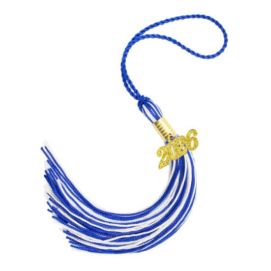 Кисточка для выпускного 2026 года 16" Кисточка для выпускной шляпы Шарм-подвески с кисточкой года 2026 для вечеринки, церемонии, аксессуары