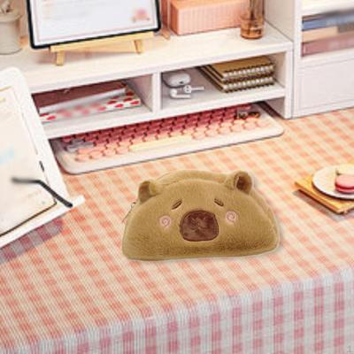 Плюшевый пенал Capybara, сумка для школьных принадлежностей, многоцелевая сумка для канцелярских принадлежностей в виде животных